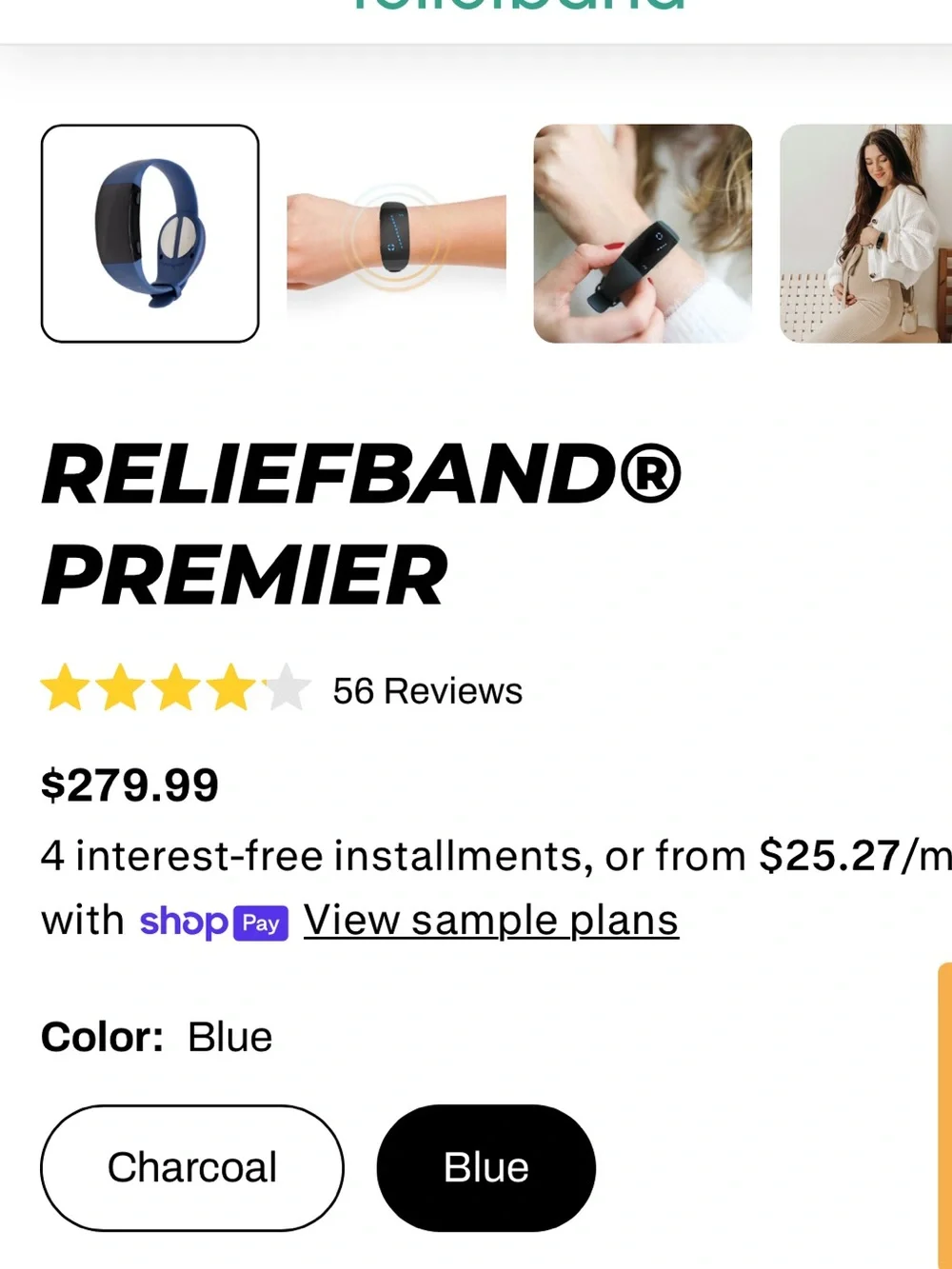 Reliefband - For Nausea & Anxiety